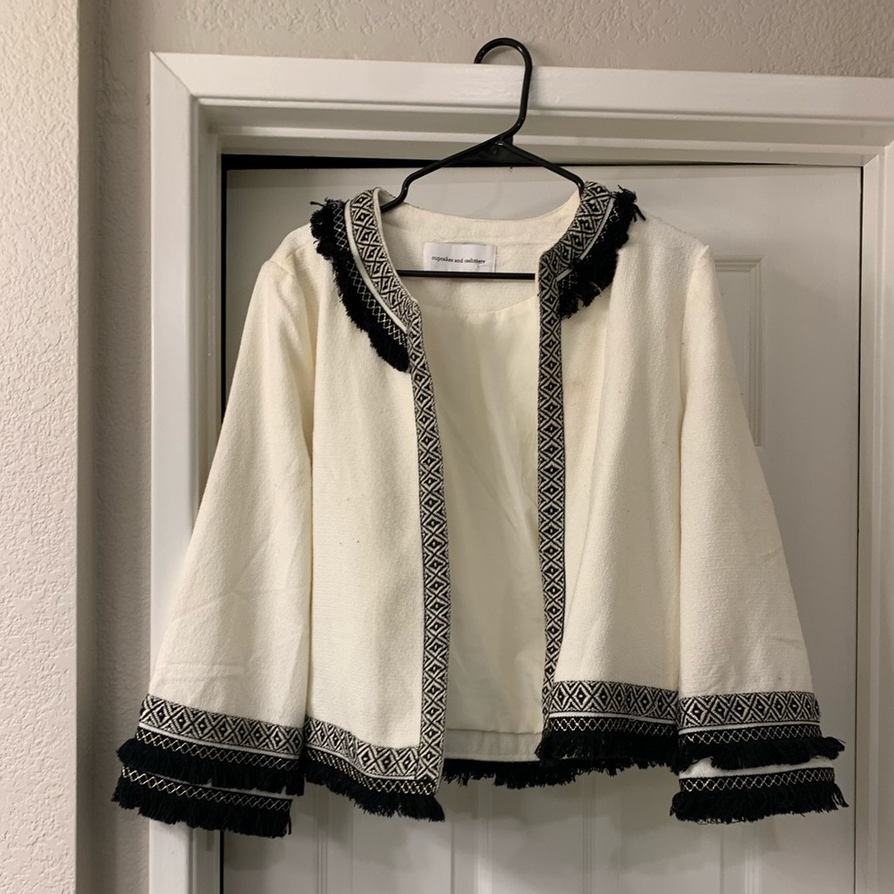 Cute open sweater